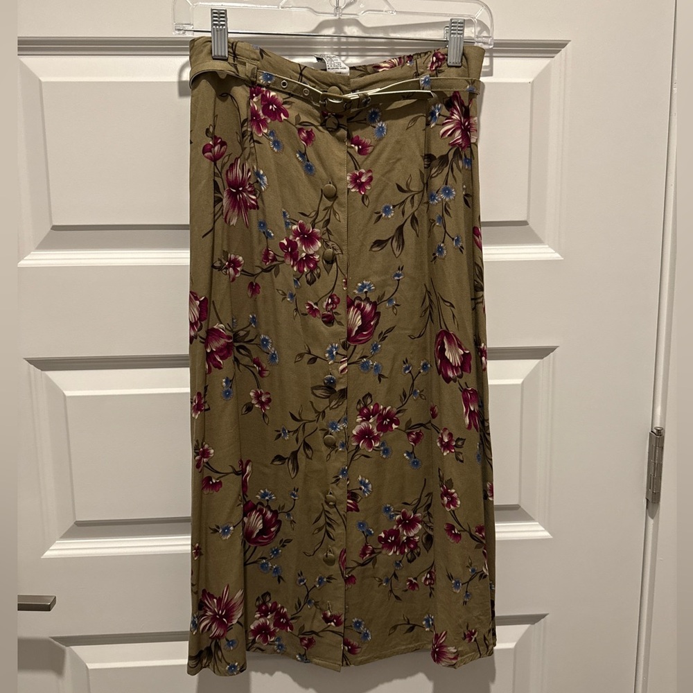 Vintage Sag Harbor midi skirt, size small/0-2 petite